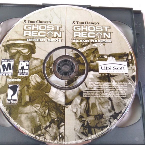 2003 Tom Clancy's Ghost Recon Gold Edition PC CD-ROM Software - Picture 4 of 8